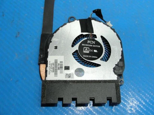 Alt view image 3 of 5 - Aomoproing Cpu cooling fan for HP Pavilion x360 14m-ba011dx 14 inches with Heatsink 924281-001