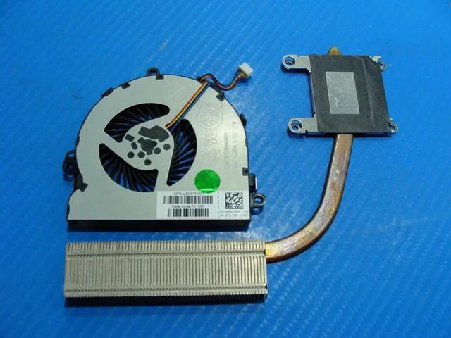 Alt view image 2 of 5 - Aomoproing Cpu cooling fan for HP 15-db0076nr 15.6 inches with Heatsink L20483-001 L20474-001
