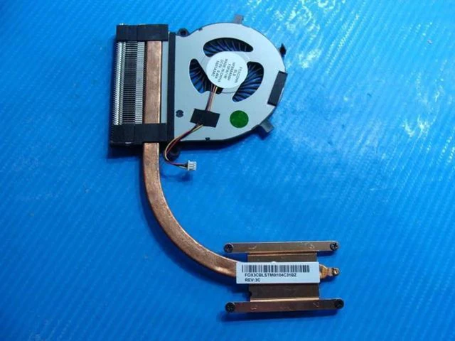 Alt view image 2 of 4 - Aomoproing Cpu cooling fan for Toshiba Satellite P55W-B5112 15.6 inches with Heatsink 3CBLSTM0I10