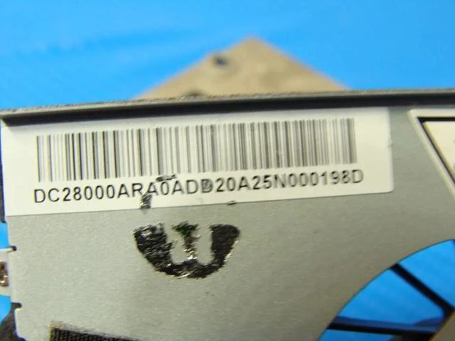 Alt view image 3 of 5 - Aomoproing Cpu cooling fan for Toshiba Satellite P855 15.6 inches with Heatsink DC28000ARA0