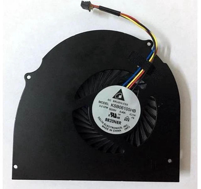 Alt view image 3 of 5 - Aomoproing Cpu cooling fan for Dell Latitude E6540 MG60120V1-C280-S9A radiator
