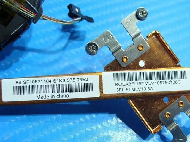 Alt view image 3 of 5 - Aomoproing Cpu cooling fan for Lenovo ThinkPad Chromebook 11e 11.6 inches with Heatsink 00HM177