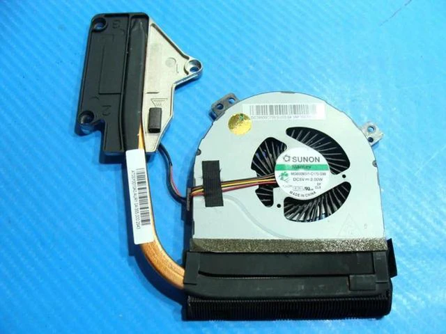 Alt view image 2 of 5 - Aomoproing Cpu cooling fan for Lenovo IdeaPad P400 20211 14 inches with Heatsink DC28000C7S0 AT0SY0010A0