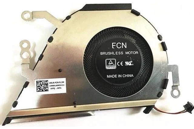 Alt view image 3 of 5 - Aomoproing Cpu cooling fan for Asus Y406 Y406U Y406UA 13NB0LA0M02011 DFS5K121154912
