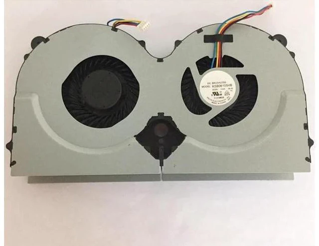 Alt view image 2 of 4 - Aomoproing Cpu cooling fan for Asus G55 G55V G55VW G55VM KSB06105HB BL2Q