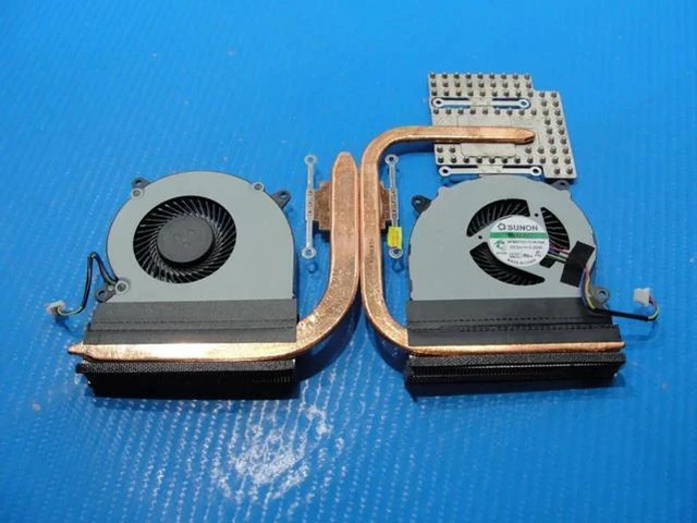 Alt view image 2 of 4 - Aomoproing Cpu cooling fan for Asus N550JK 15.6 inches s with Heatsink 13N0-QXA0101