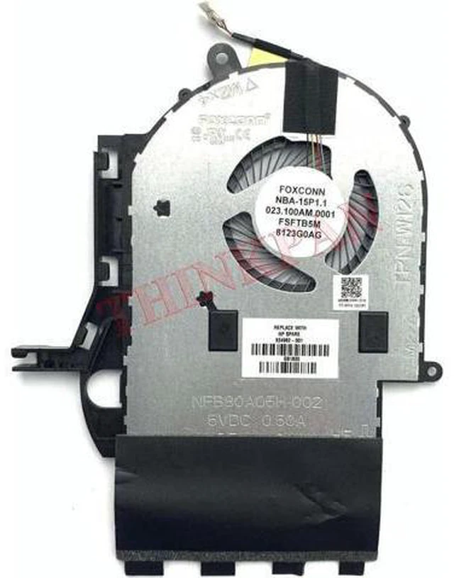 Alt view image 2 of 5 - Aomoproing Cpu cooling fan for HP Pavilion x360 15-BR 15-BR158CL 15-BR159CL 15-BR160CL