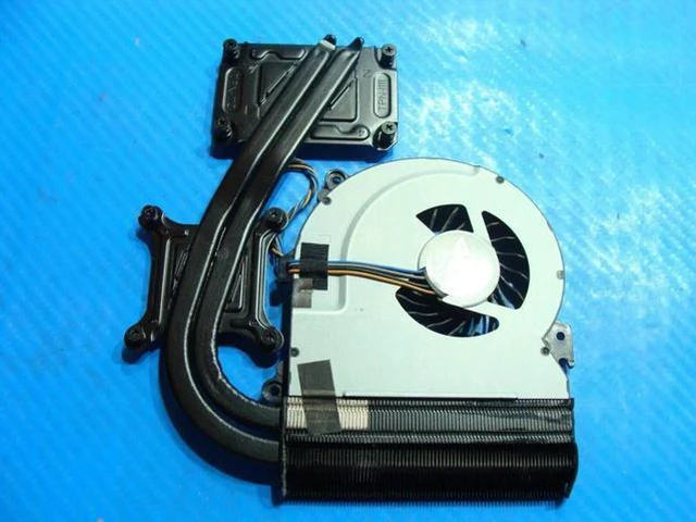 Alt view image 2 of 5 - Aomoproing Cpu cooling fan for HP ENVY TouchSmart 15-j051nr 15.6 inches Heatsink with 722389-001