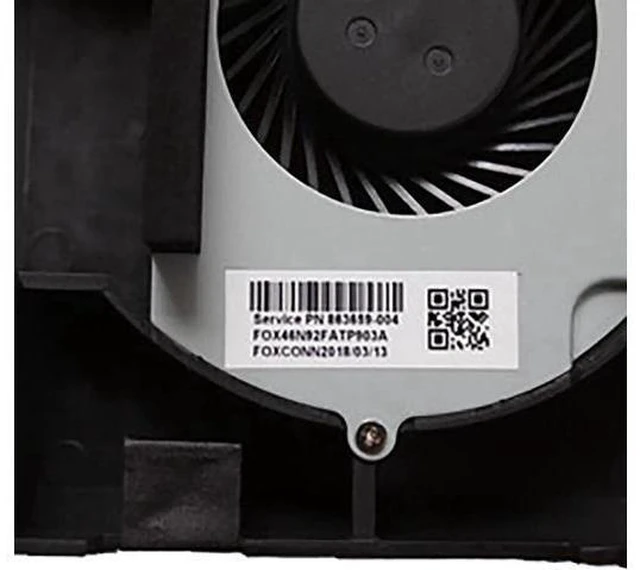Alt view image 2 of 5 - Aomoproing Cpu cooling fan for HP AIO 22-B 22-C 24-G 20-C023W 863659-004 NFB86C05H