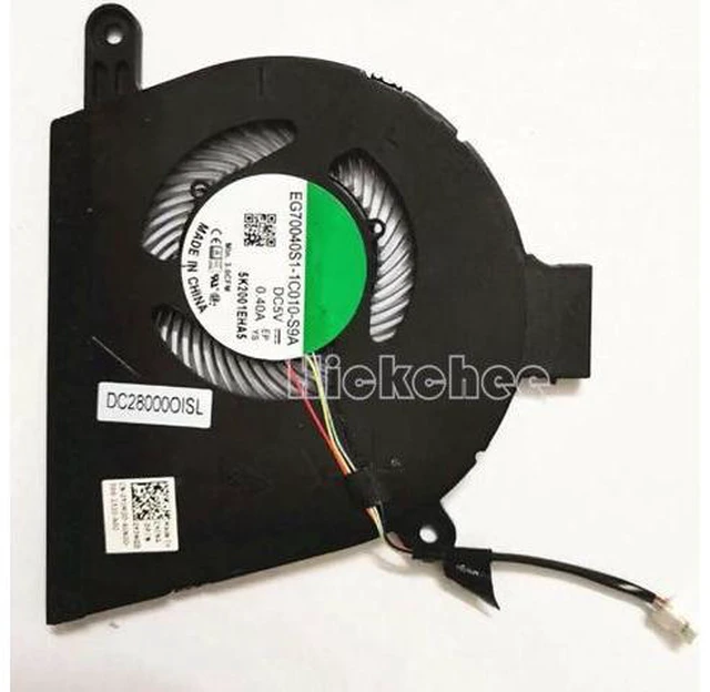 Alt view image 3 of 5 - Aomoproing Cpu cooling fan for Dell Latitude 9510 0YJMGD EG70040S1-1C010-S9A 4 PIN