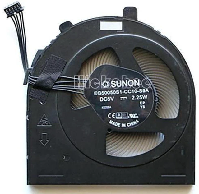 Alt view image 2 of 5 - Aomoproing Cpu cooling fan for Lenovo THINKPAD E480 E485 E580 EG50050S1-CC10-S9A