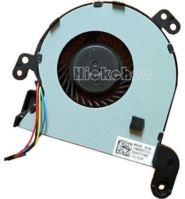 Alt view image 3 of 5 - Aomoproing Cpu cooling fan for Asus X540S X540SA NS55B02-15G02 13NB0B30T01011 radiator