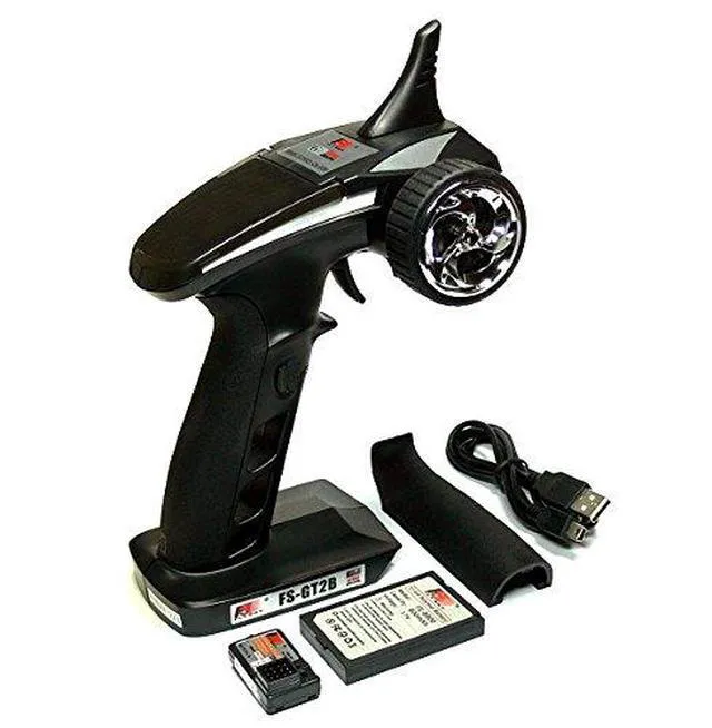 Alt view image 3 of 4 - Happy Cow Flysky FS-GT2B 3CH 2.4GHz R/C Hobby Transmitter TX & GR3C Receiver for RC Airplane Car Boat