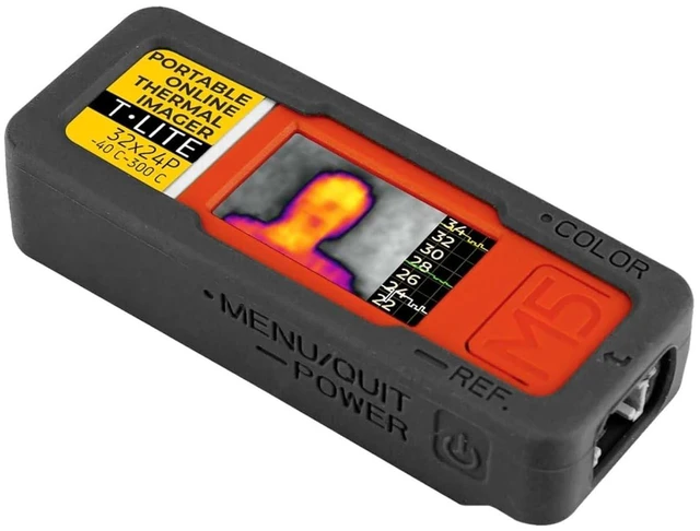 Alt view image 7 of 7 - HTLNUZD M-5Stack M5Stick T-Lite Thermal Imager IR Temperature Sensor Kit
