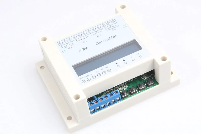 Alt view image 2 of 5 - 4-Channel Programmable Time Relay Controller 99-Step Multi-Channel Timing Trigger Solenoid Valve Linkage Control LCD Display Optocoupler Isolation