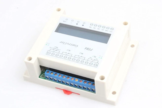 Alt view image 3 of 5 - 4-Channel Programmable Time Relay Controller 99-Step Multi-Channel Timing Trigger Solenoid Valve Linkage Control LCD Display Optocoupler Isolation