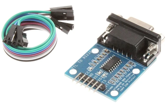 Alt view image 2 of 6 - TTL to RS232 Module Male Female Mutual Conversion Module Serial Level Conversion to SP232 TTL Serial Port Communicates with RS232 Level Device 15KV ESD Protect (Female)