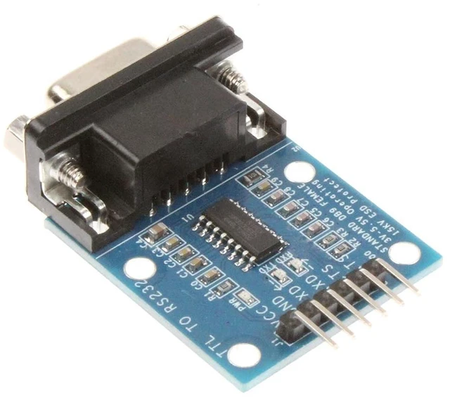 Alt view image 5 of 6 - TTL to RS232 Module Male Female Mutual Conversion Module Serial Level Conversion to SP232 TTL Serial Port Communicates with RS232 Level Device 15KV ESD Protect (Female)