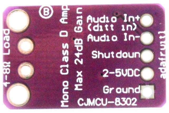 Alt view image 5 of 5 - PAM8302 2.5W Single Channel Class D Audio Power Amplifier Amp Development Board (Pack of 2)