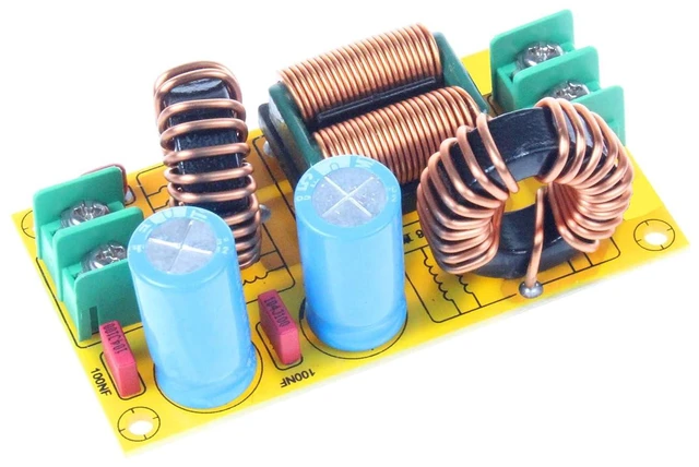 Alt view image 5 of 7 - DC LC Filter DC EMI Power Filter 0 to 50V 2A 4A 10A 20A Filtering Board (20A)