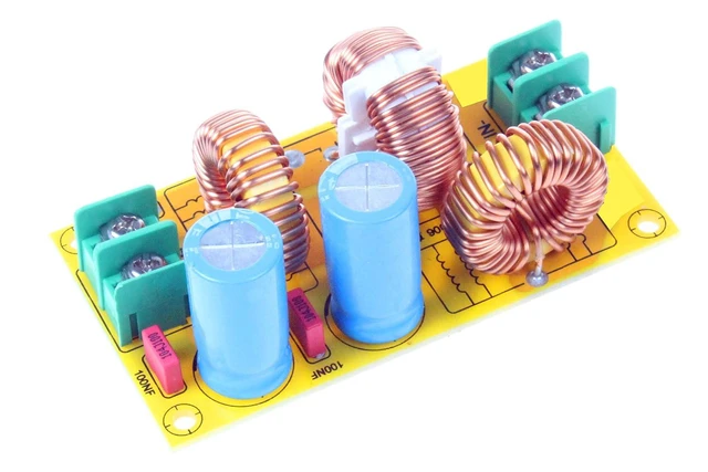 Alt view image 3 of 7 - DC LC Filter DC EMI Power Filter 0 to 50V 2A 4A 10A 20A Filtering Board (4A)