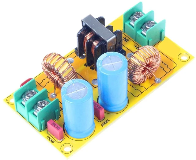 Alt view image 2 of 7 - DC LC Filter DC EMI Power Filter 0 to 50V 2A 4A 10A 20A Filtering Board (2A)
