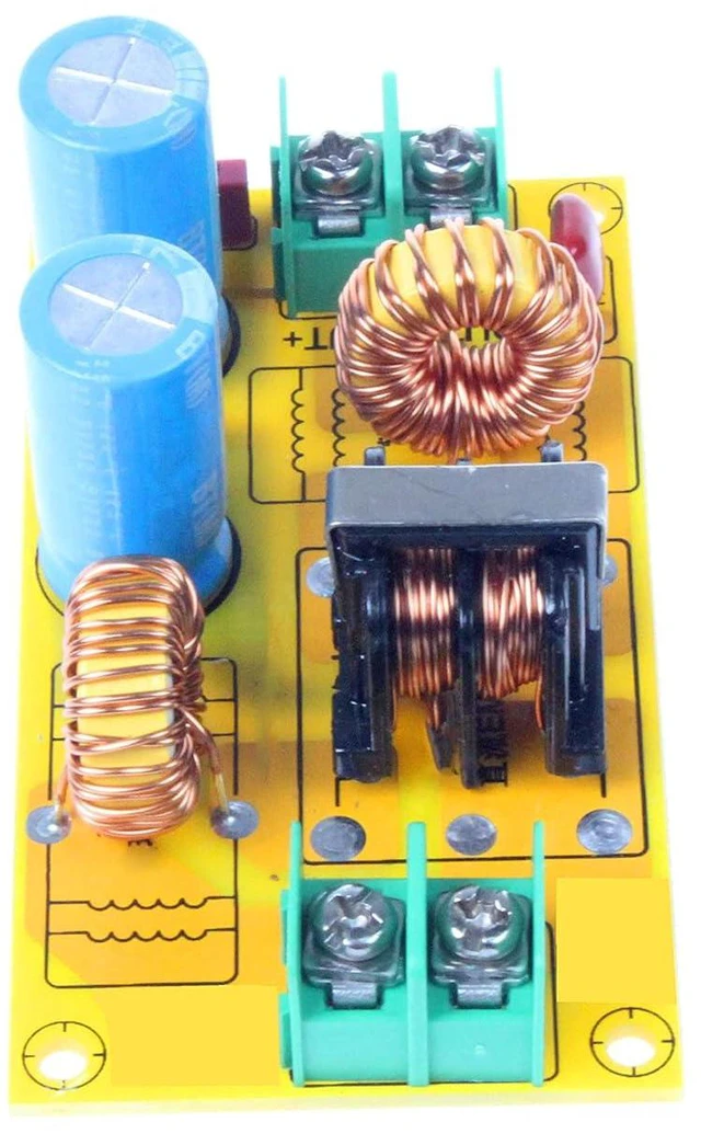 Alt view image 4 of 7 - DC LC Filter DC EMI Power Filter 0 to 50V 2A 4A 10A 20A Filtering Board (2A)
