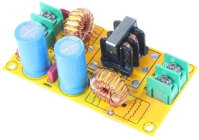 Alt view image 3 of 7 - DC LC Filter DC EMI Power Filter 0 to 50V 2A 4A 10A 20A Filtering Board (2A)