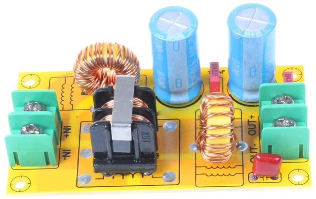 Alt view image 5 of 7 - DC LC Filter DC EMI Power Filter 0 to 50V 2A 4A 10A 20A Filtering Board (2A)