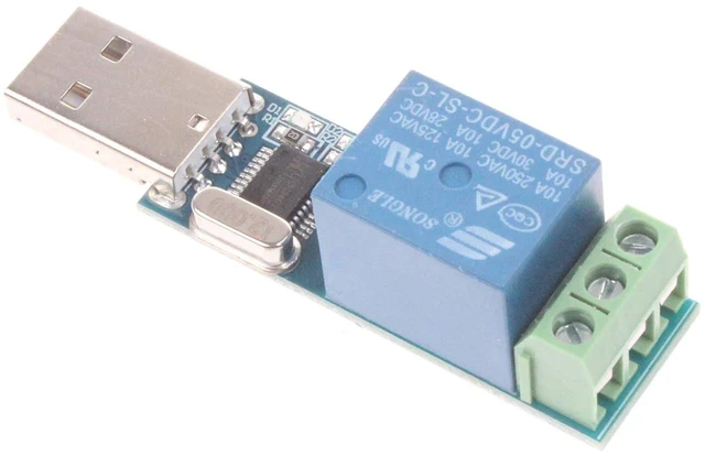 Alt view image 3 of 6 - 1-Channel USB Relay Module USB Intelligent Control Switch USB Switch (1-Channel USB)