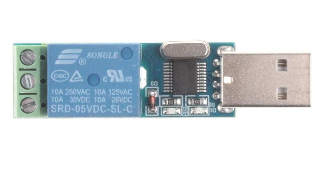 Alt view image 5 of 6 - 1-Channel USB Relay Module USB Intelligent Control Switch USB Switch (1-Channel USB)