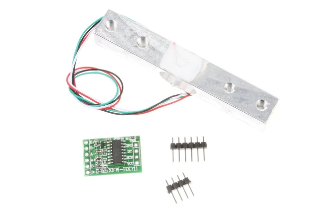 Alt view image 4 of 7 - 1kg 5kg 10kg 20kg Load Cell and HX711 Combo Pack Kit - Load Cell Amplifier ADC Weight Sensor (5kg+HX711)