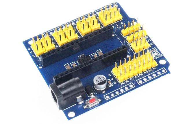 Alt view image 3 of 7 - I O Expansion Sensor Shield Module for UNO R3 Nano V3.0 Nano Pro - Color Version