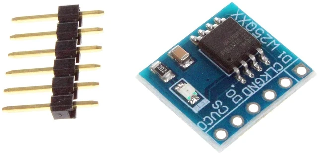 Alt view image 4 of 7 - W25Q64 Flash Memory Module Data Flash SPI Interface (Pack of 5)