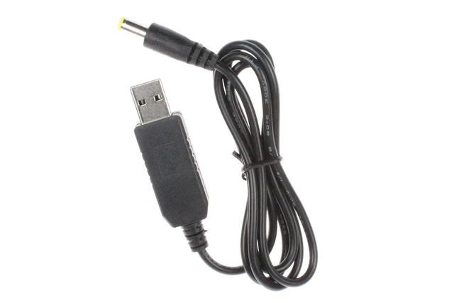 Alt view image 3 of 7 - DC to DC USB 5V to 9V DC Jack Port 5.5x2.5mm & 2.1mm Boost Power Module Converter Cable USB Boost Cable 3.2 ft (Pack of 2)