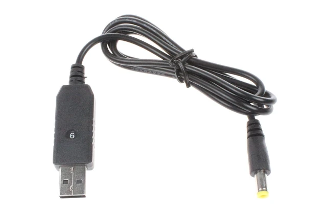 Alt view image 5 of 7 - DC to DC USB 5V to 9V DC Jack Port 5.5x2.5mm & 2.1mm Boost Power Module Converter Cable USB Boost Cable 3.2 ft (Pack of 2)