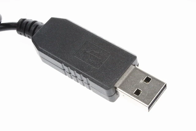 Alt view image 7 of 7 - DC to DC USB 5V to 9V DC Jack Port 5.5x2.5mm & 2.1mm Boost Power Module Converter Cable USB Boost Cable 3.2 ft (Pack of 2)