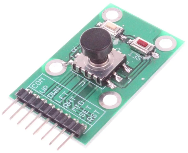 Alt view image 2 of 5 - 5-Channel Five Direction Button Module 5D Rocker Joystick Development Board - Up Down Left Right Center Click Switch Module