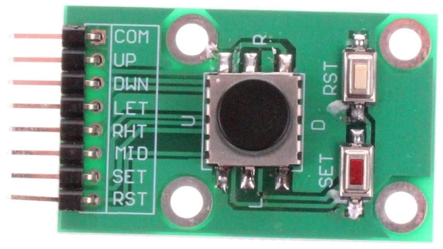 Alt view image 4 of 5 - 5-Channel Five Direction Button Module 5D Rocker Joystick Development Board - Up Down Left Right Center Click Switch Module