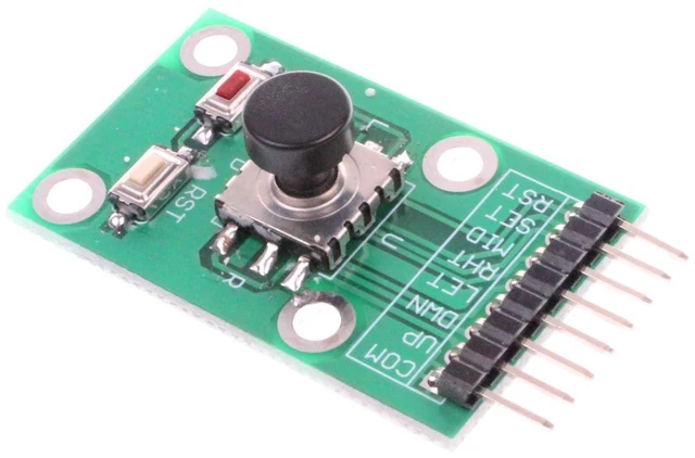 Alt view image 3 of 5 - 5-Channel Five Direction Button Module 5D Rocker Joystick Development Board - Up Down Left Right Center Click Switch Module
