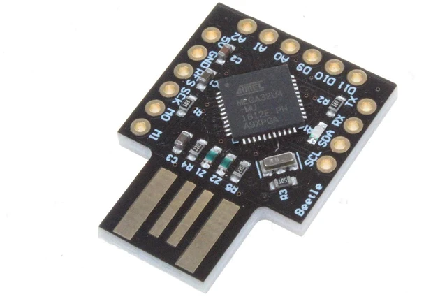 Alt view image 3 of 6 - USB ATMEGA32U4 Mini Development Board