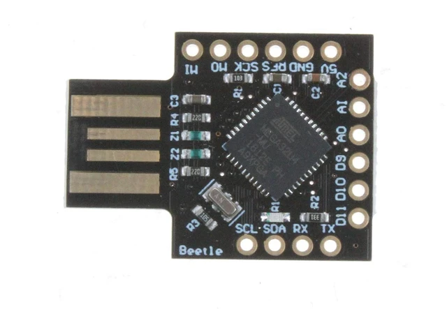 Alt view image 6 of 6 - USB ATMEGA32U4 Mini Development Board