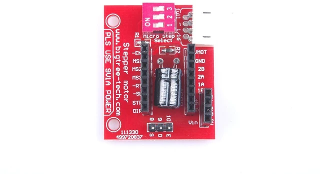Alt view image 3 of 6 - 3D Printer Stepper Motor Driver Control Extension Shield Board for A4988 DRV8825