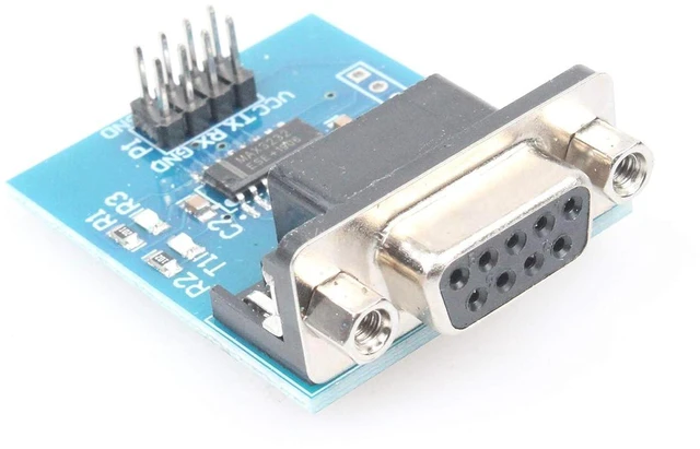 Alt view image 4 of 6 - MAX3232 Serial Port Module 3.3V 5V RS232 to TTL Module with Communication Indicator (Pack of 2)