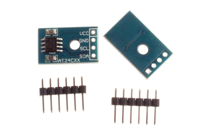 Alt view image 3 of 5 - AT24C02 Module I2C IIC Interface EEPROM Memory Module (Pack of 2)