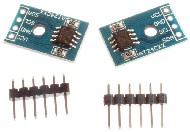 Alt view image 4 of 5 - AT24C02 Module I2C IIC Interface EEPROM Memory Module (Pack of 2)