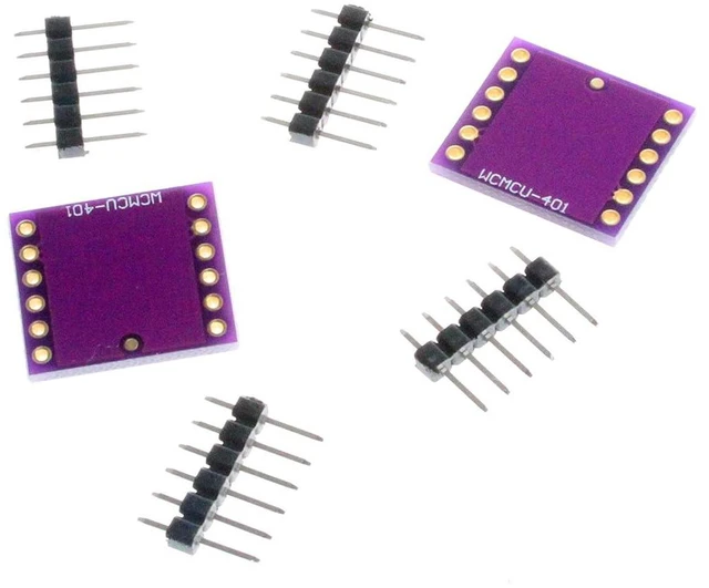 Alt view image 5 of 5 - TXB0104 4-Bit Bidirectional Voltage-Level Translator with Automatic Direction Sensing and 15-kV ESD Protection (Pack of 2)