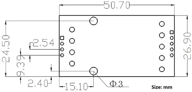 Alt view image 7 of 7 - RS422 to TTL UART MCU Serial Port Signal Mutual Conversion Module with Over-Voltage Over-Current Protection (3.3V)