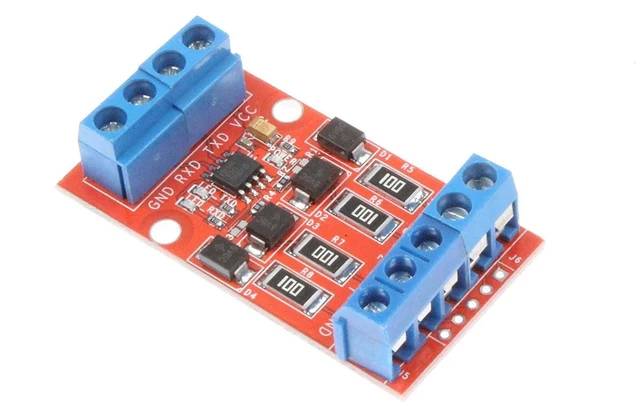 Alt view image 4 of 7 - RS422 to TTL UART MCU Serial Port Signal Mutual Conversion Module with Over-Voltage Over-Current Protection (3.3V)