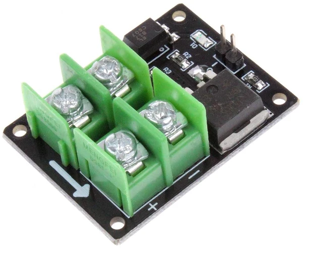 Alt view image 3 of 6 - Low Voltage MOSFET Switching Module 3V 5V Low Control High Voltage 12V 24V 36V Field Effect Transistor Module